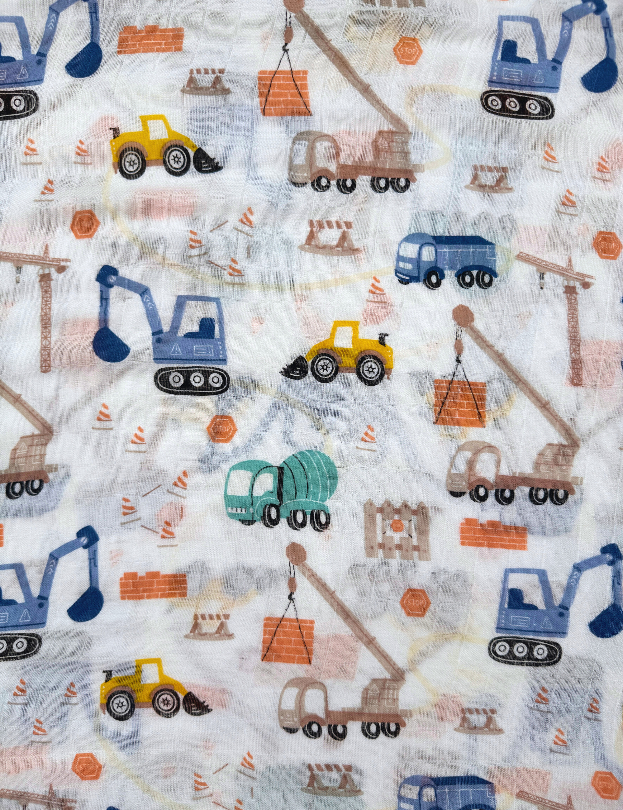 Digger & Drizzle Swaddle Set - GLYN & CO.