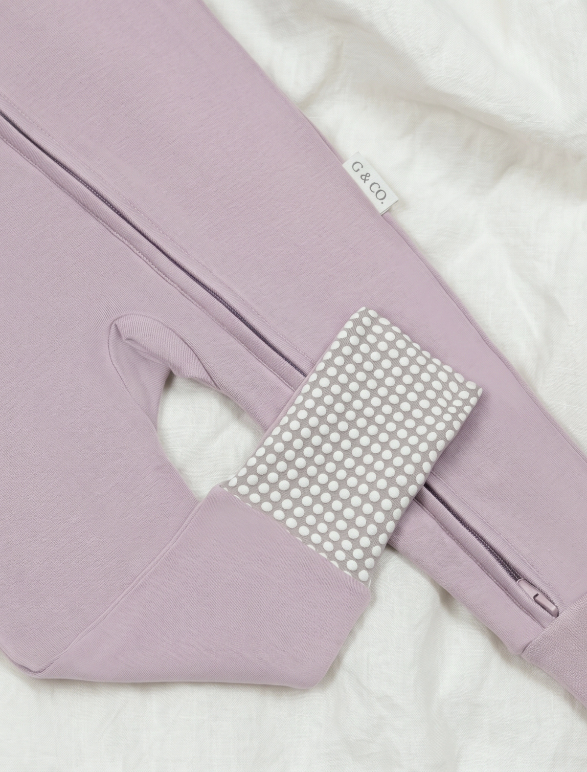 The Canvas Mauve Romper