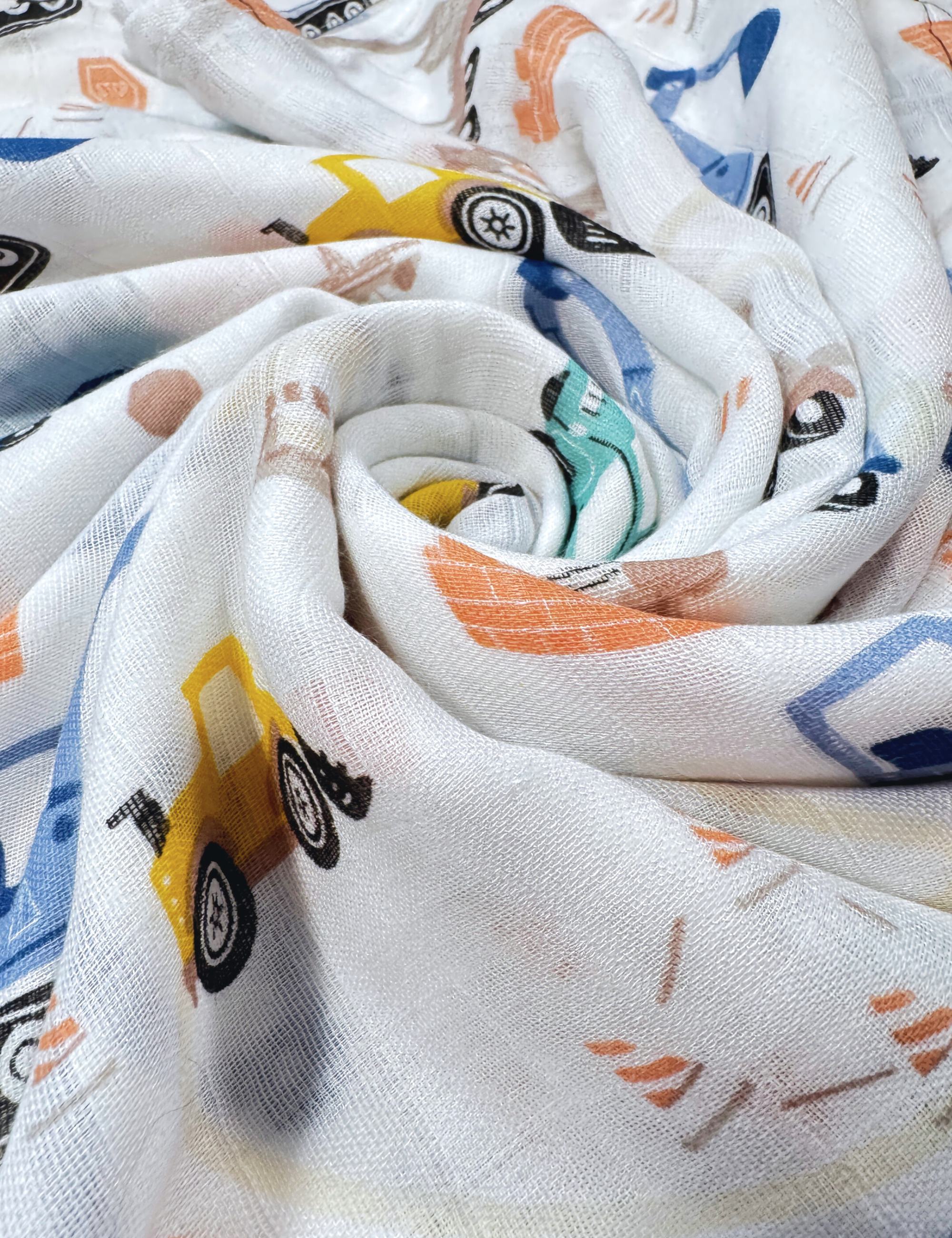 Digger & Drizzle Swaddle Set - GLYN & CO.