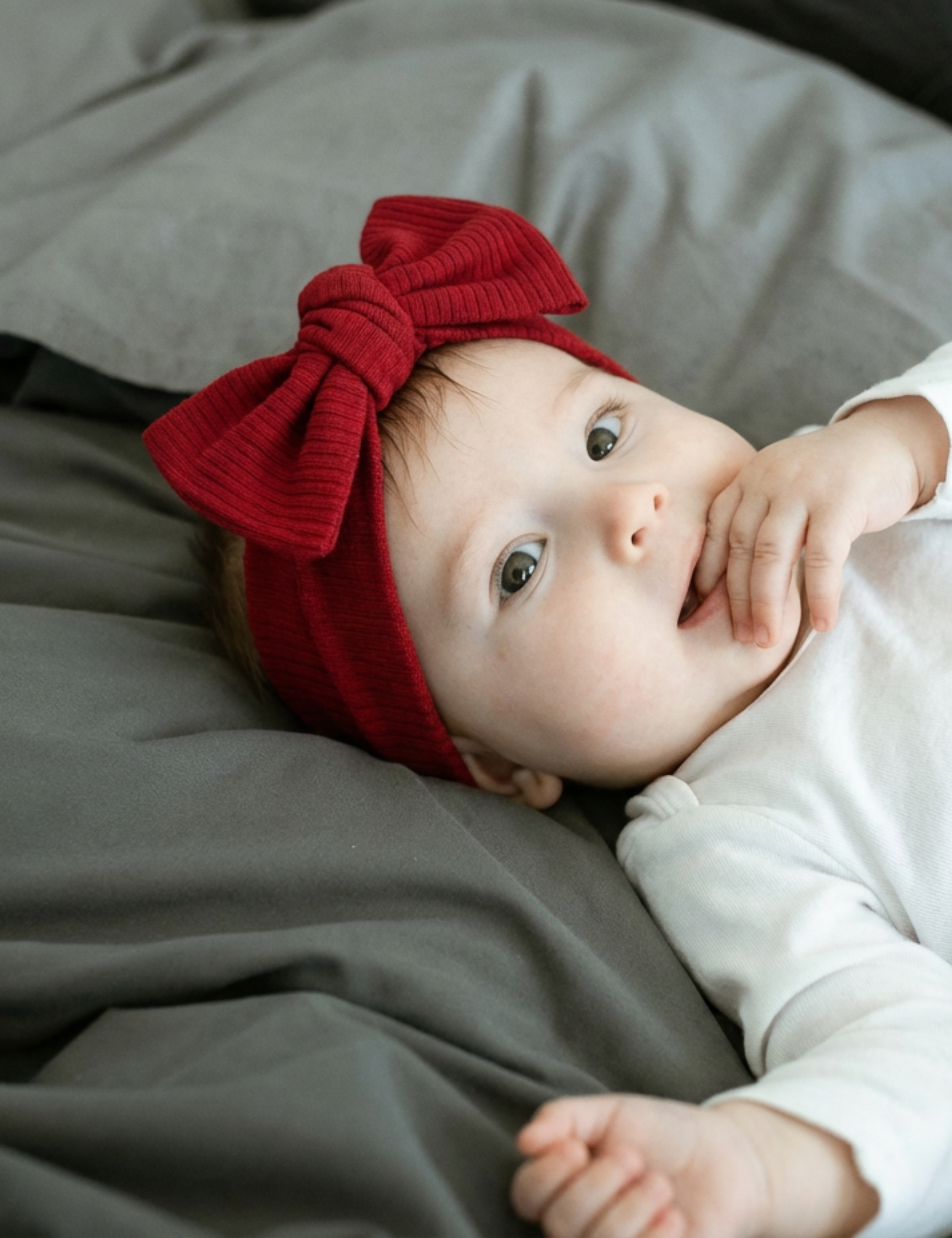 Ruby Rib Bow - GLYN & CO.