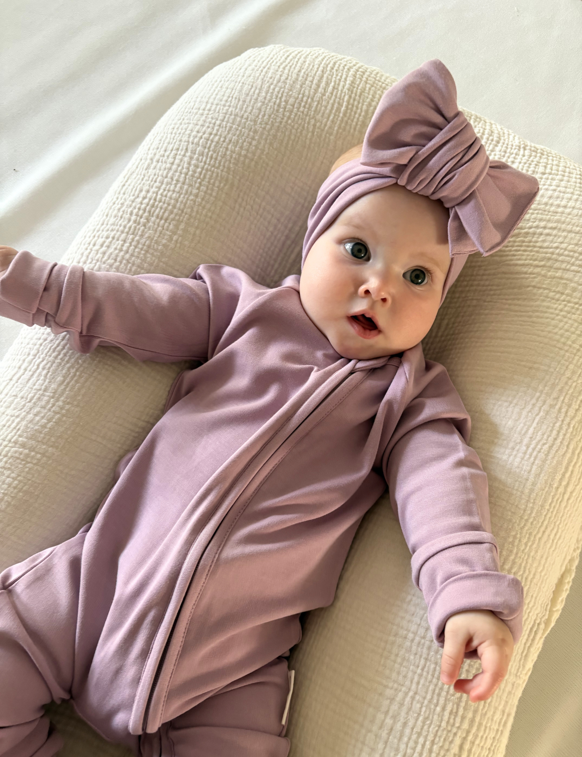 The Canvas Mauve Romper