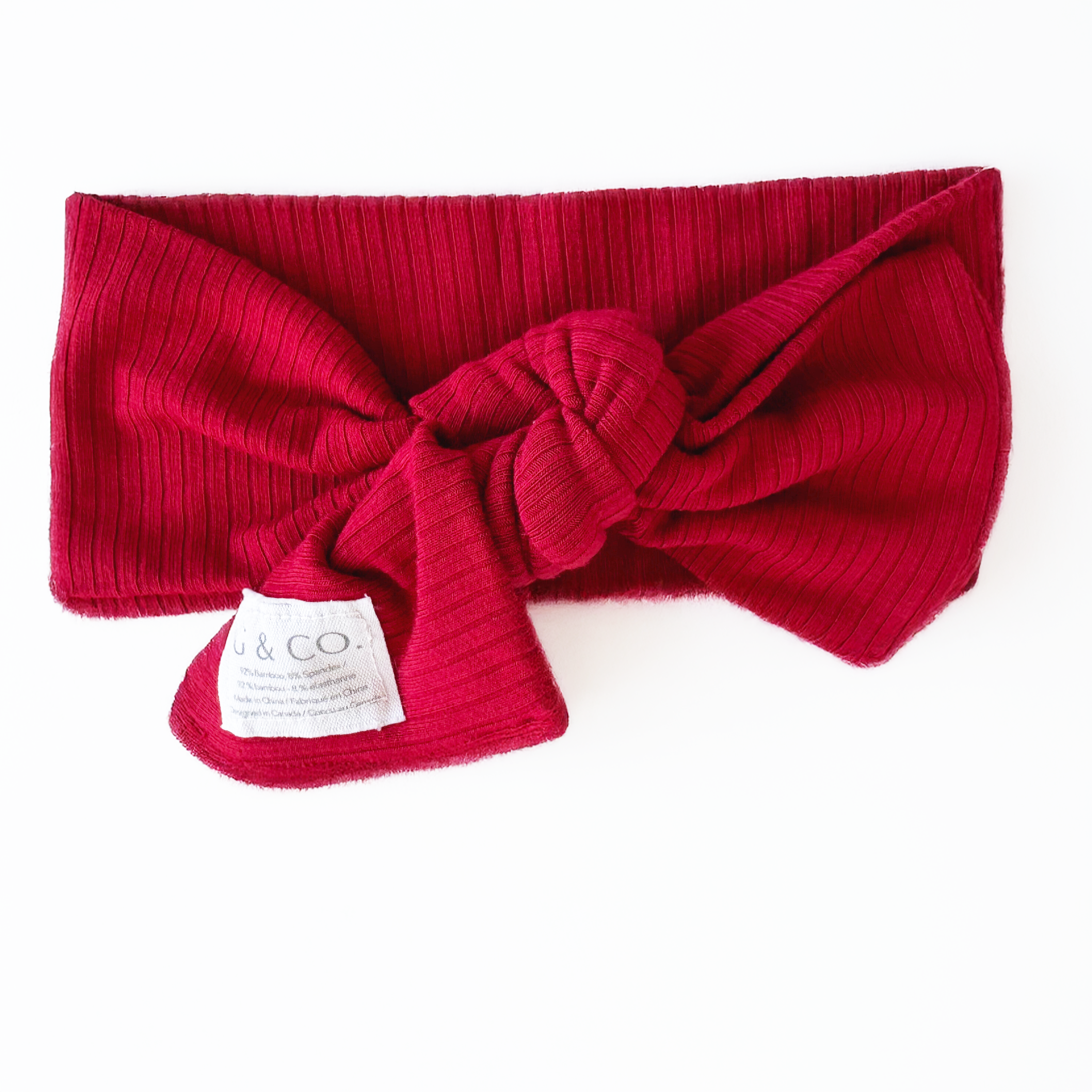 Ruby Rib Bow - GLYN & CO.